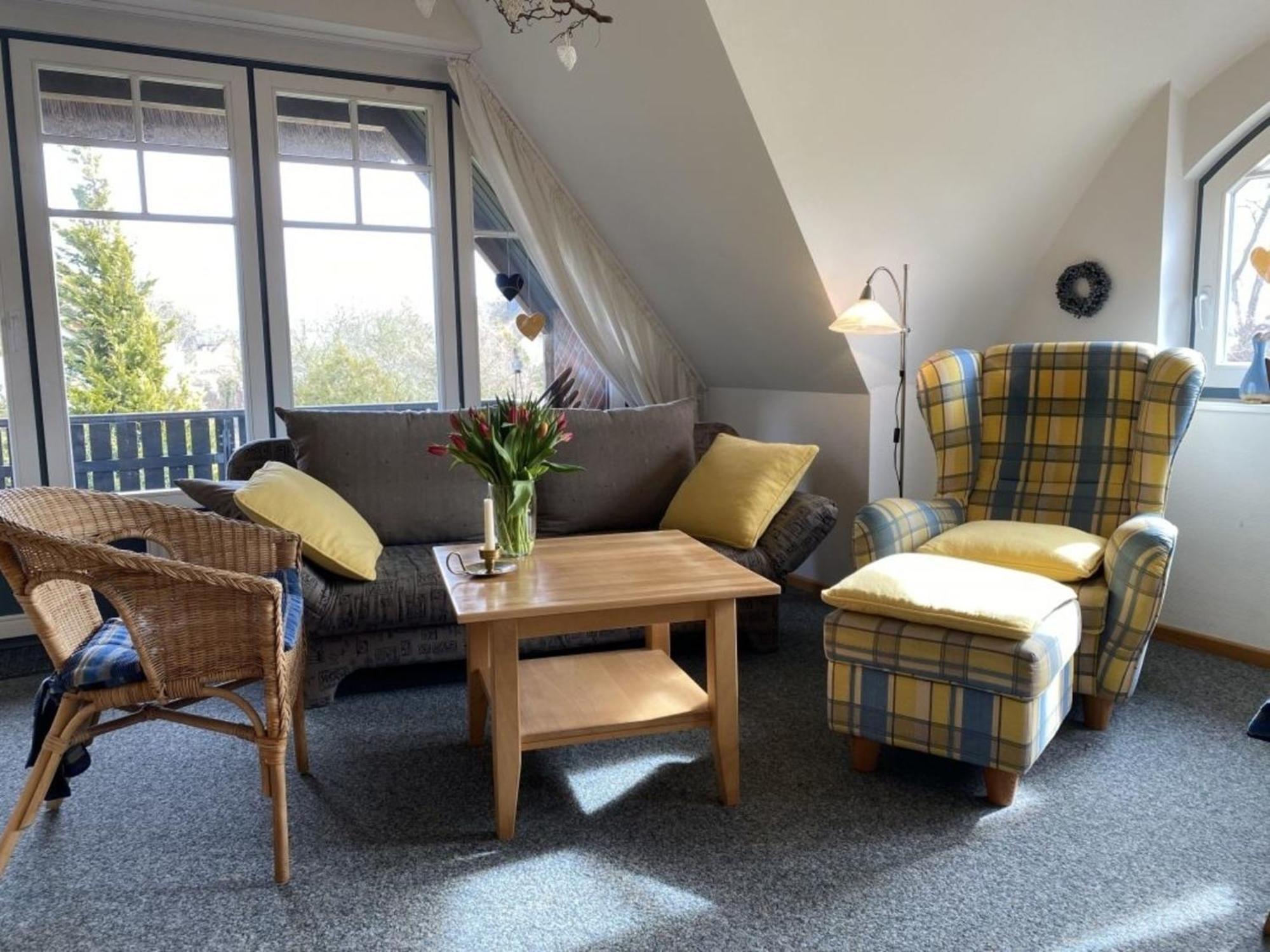 Ferienwohnung Nr 02 Og Spitzboden Борн Екстериор снимка